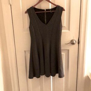 Grey Forever 21 babydoll dress
